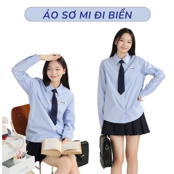 Áo Sơ Mi Đi Biển SM1258