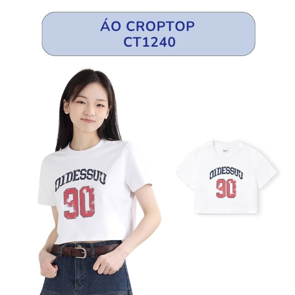 Áo Croptop Cho Người Mập CT1240