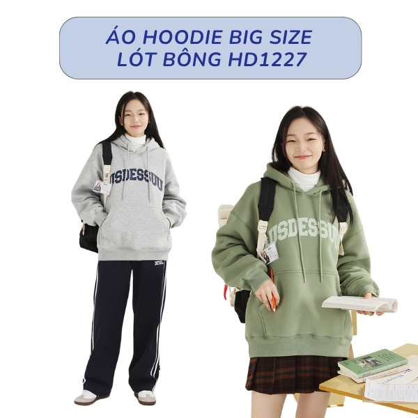 Áo Hoodie Big Size HD1227