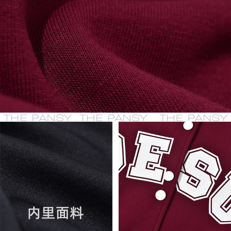 Áo khoác có mũ DESSUU FORM RỘNG cúc bấm màu trắng logo in DESU - Ảnh 3