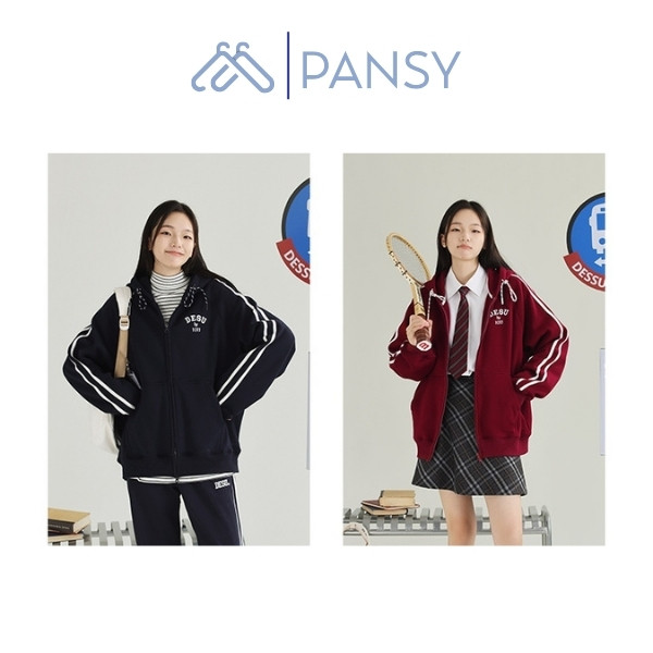 Áo Hoodie Oversize Màu Xám Chất Nỉ Ép Dày Dặn Mềm Mịn HD1296 - Ảnh 3